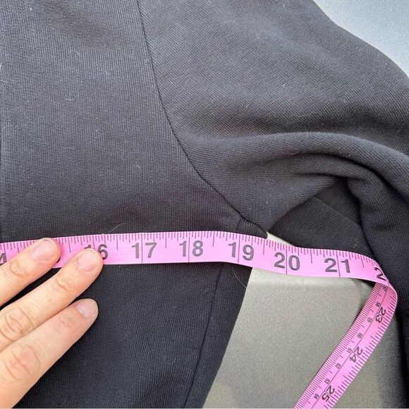 Saint and Sofia Organic Cotton Biker Jacket - Black size 12 - Picture 16 of 16